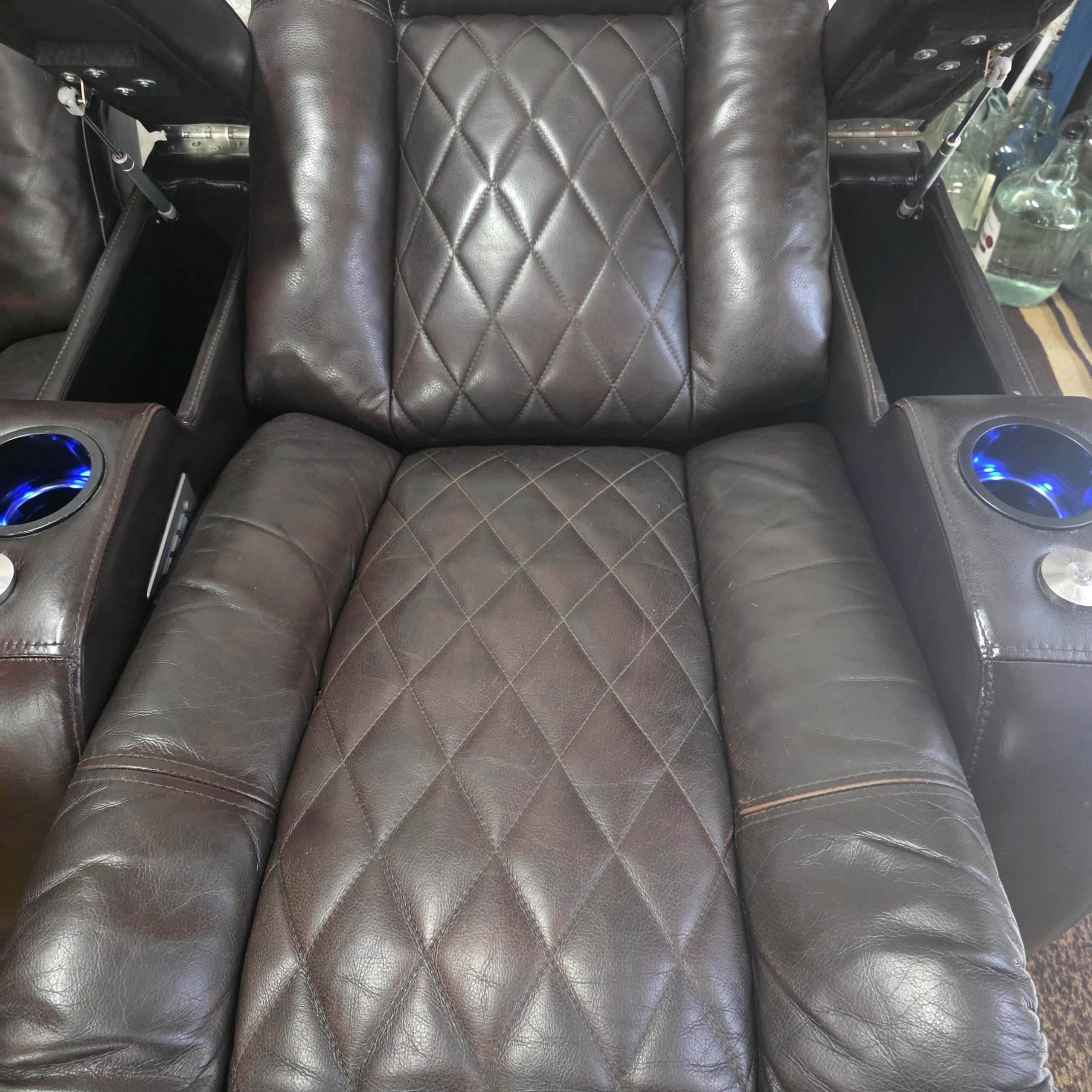 Valencia Leather Home Theater Seats - Image 5