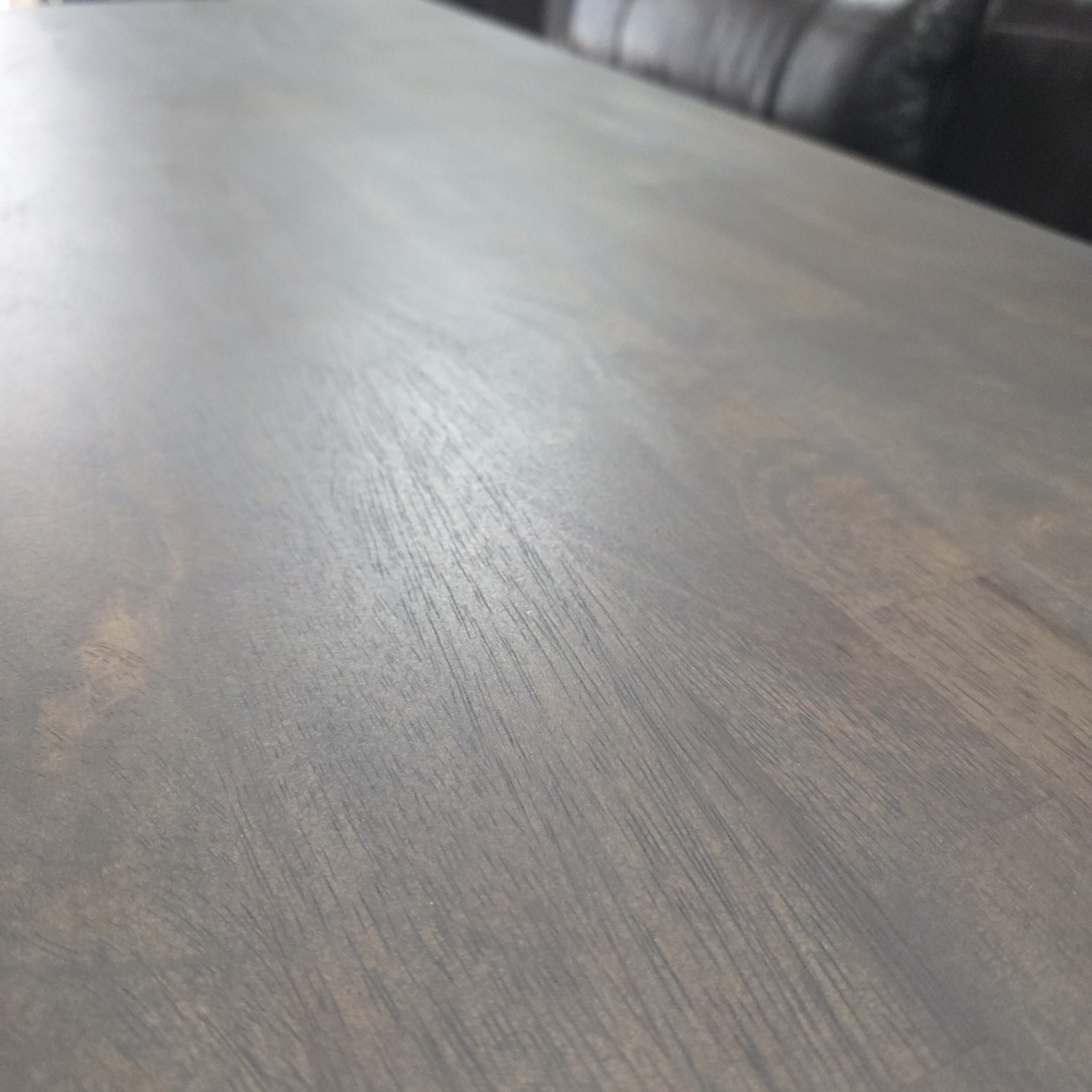 Solid Wood Grey Stain Coffee Table – Satin Finish - Image 5