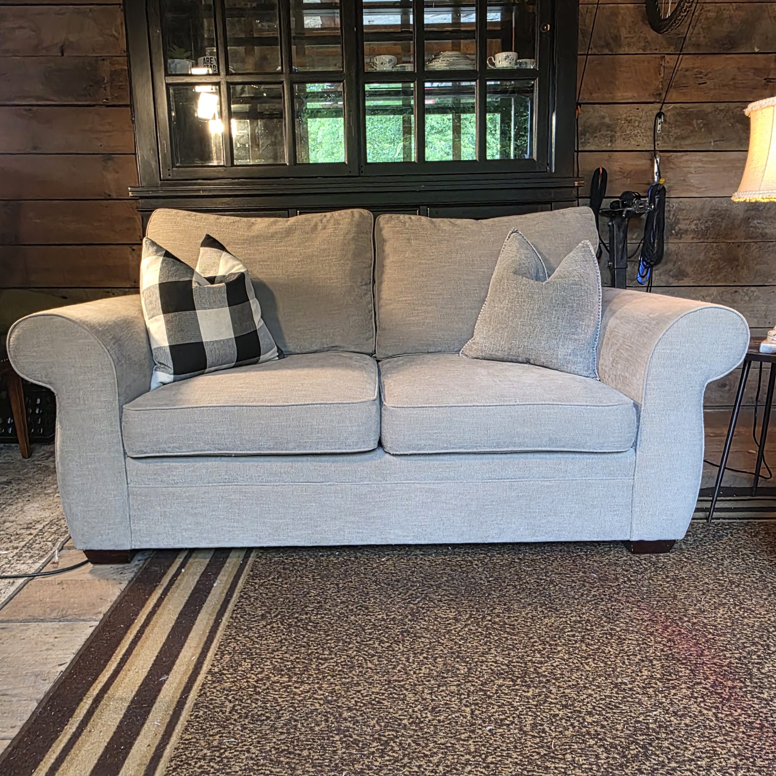 2 Pottery Barn Roll‑Arm Loveseats – In Great Shape! - Image 4